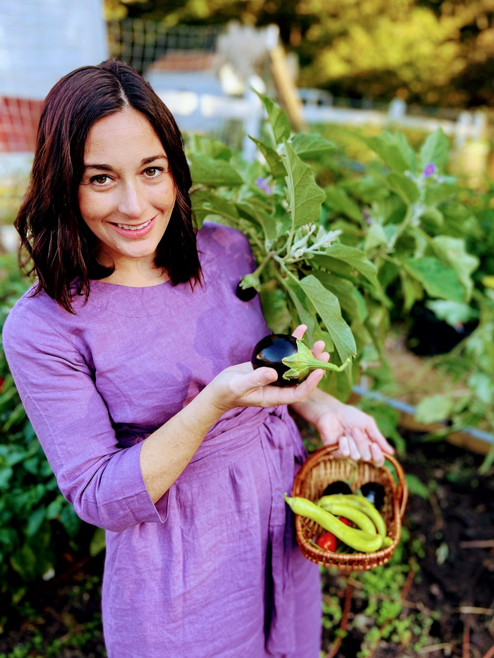 Individual therapy session in garden setting